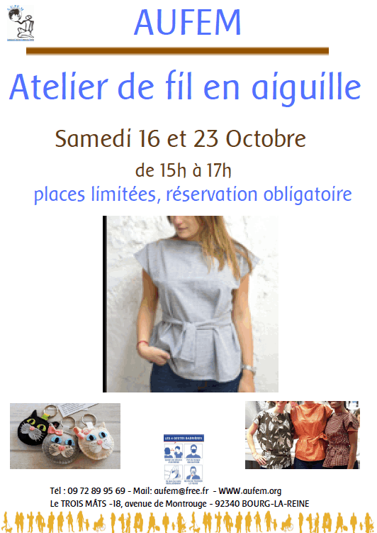 Affiche atelier cuisine